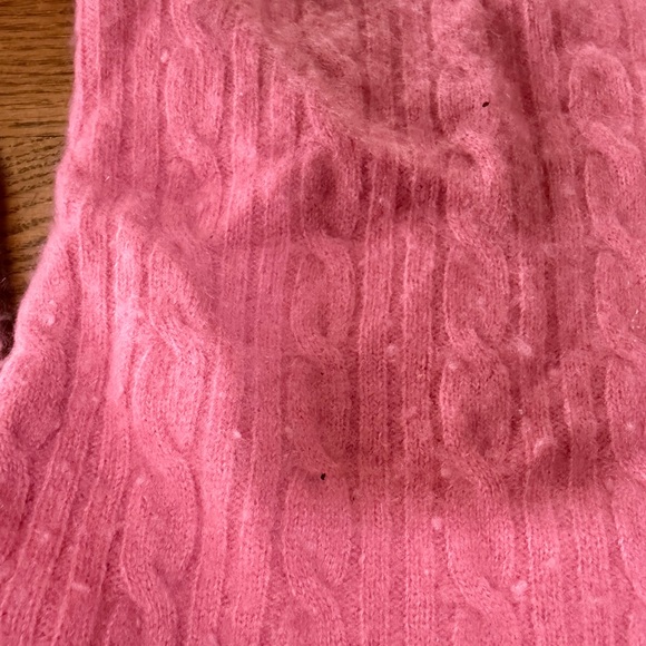 Vintage EZRA FITCH Pink Cashmere Sweater Size L Japan - Picture 2 of 3